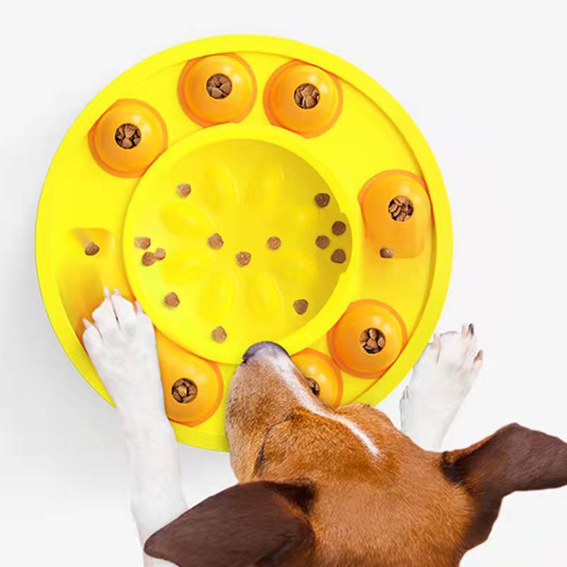 Interactive Slow Feeder for Dog Training