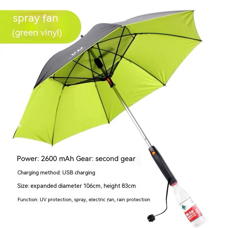 Spray fan Umbrella