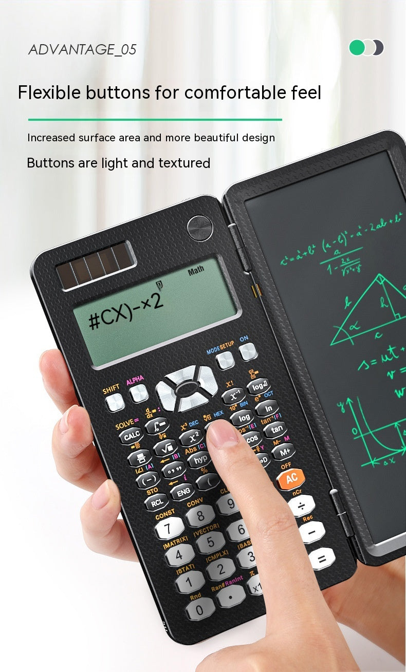 Scientific Calculator with LCD Notepad