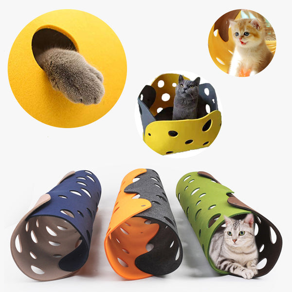 Interactive Cat Tunnel Toy