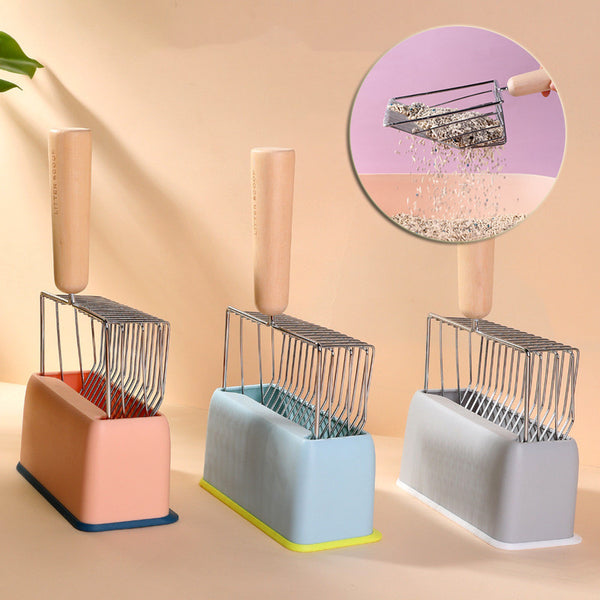 Metal Filter Cat Litter Shovel