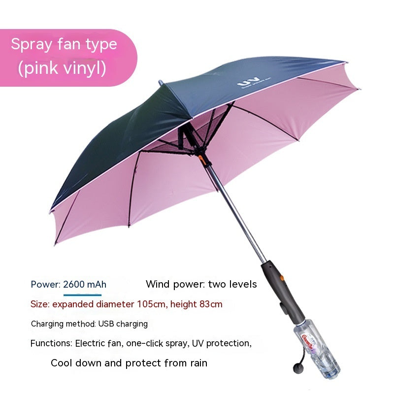 Spray fan Umbrella