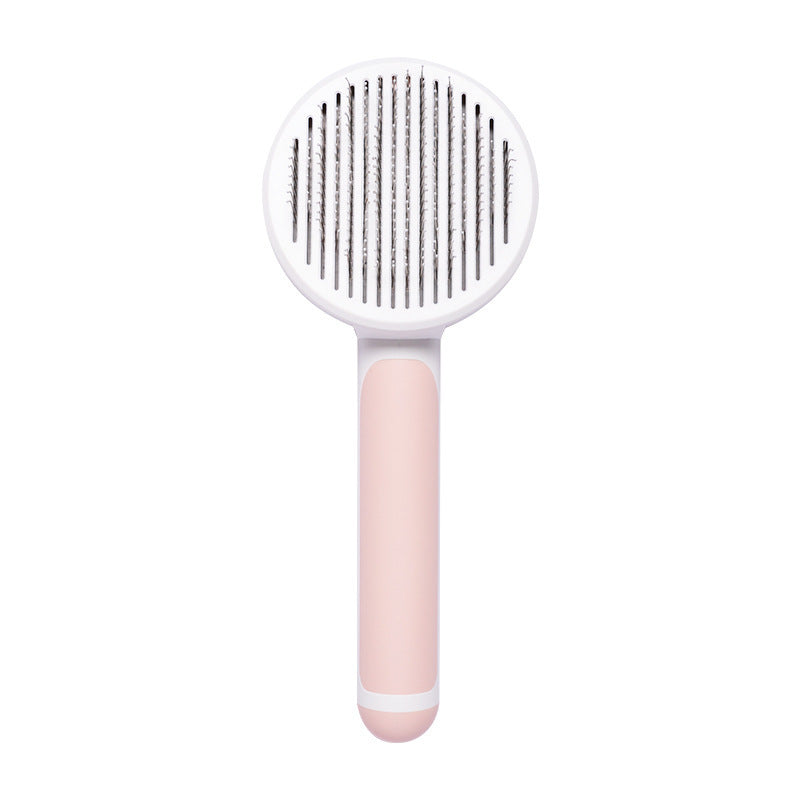 Hand-held Self-Cleaning Pet Cat Brush