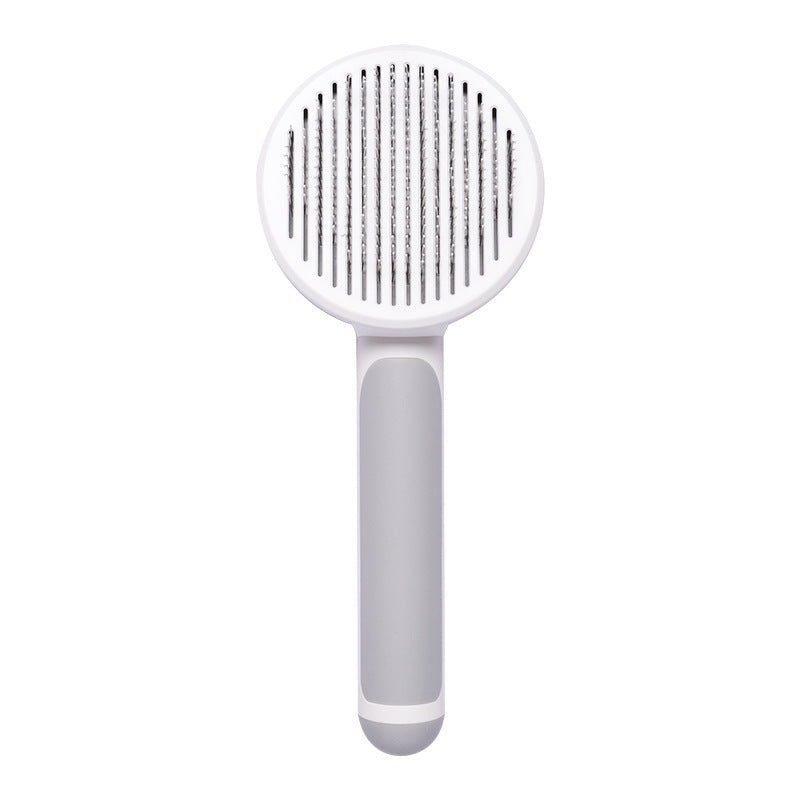 Hand-held Self-Cleaning Pet Cat Brush