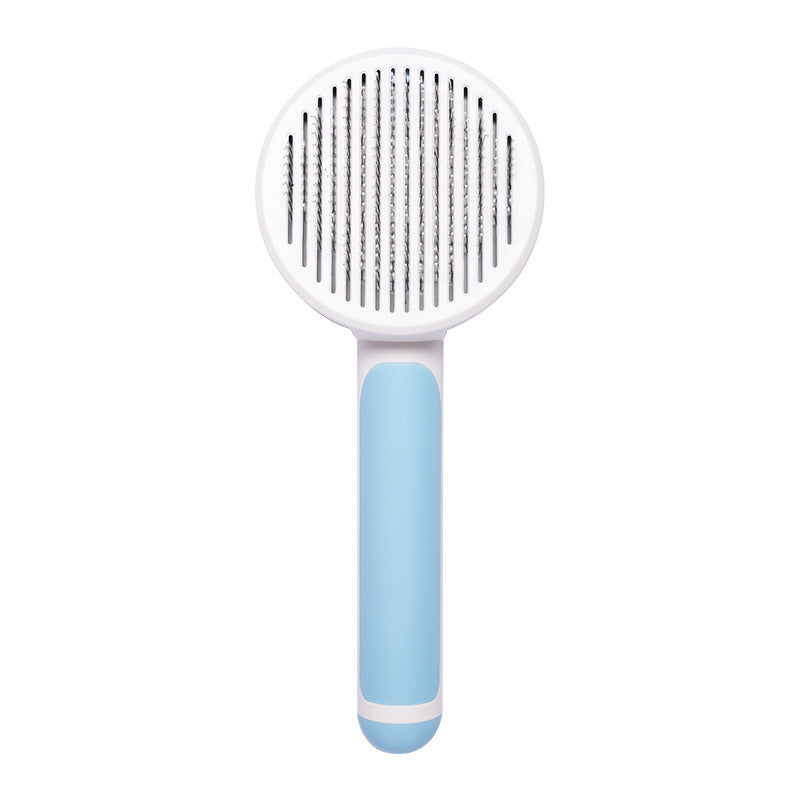 Hand-held Self-Cleaning Pet Cat Brush