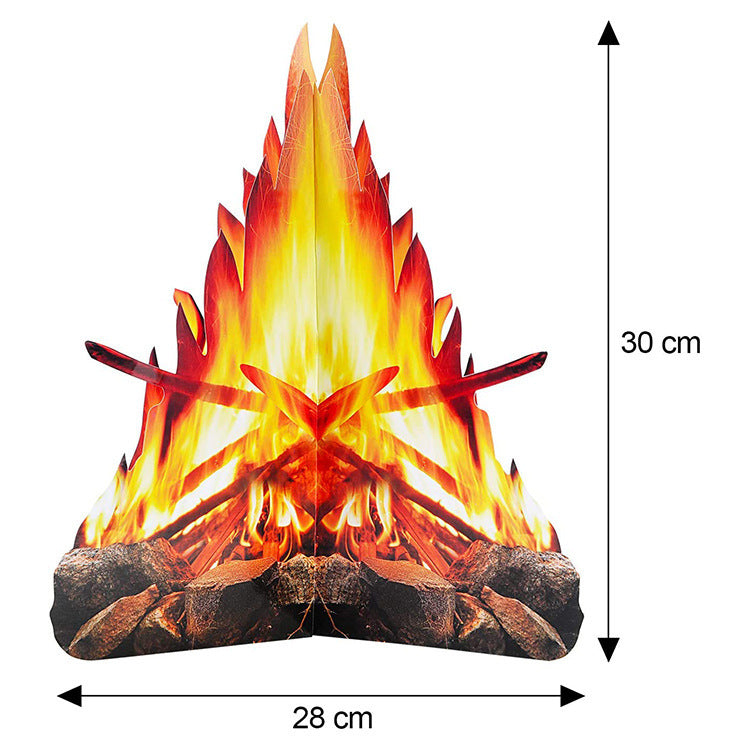 Halloween Bonfire Scene Props