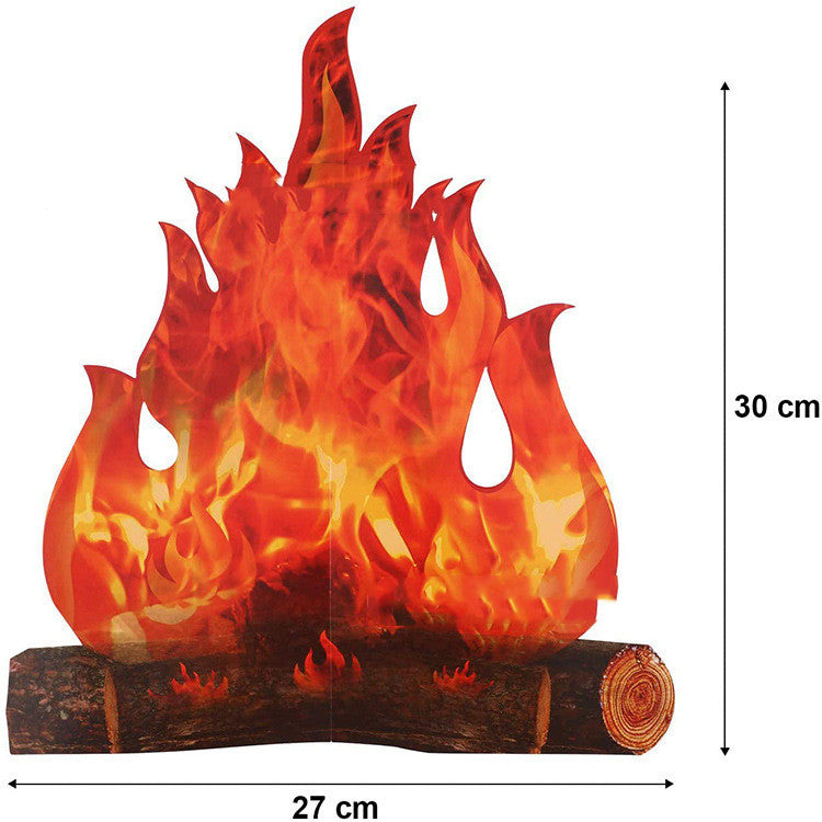 Halloween Bonfire Scene Props