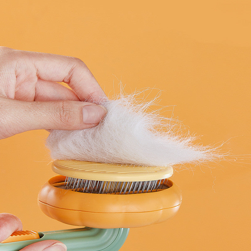 Hand-held Self-Cleaning Pet Cat Brush