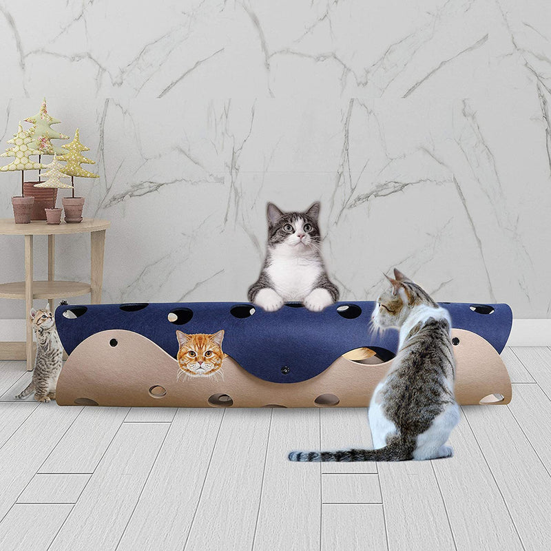 Interactive Cat Tunnel Toy