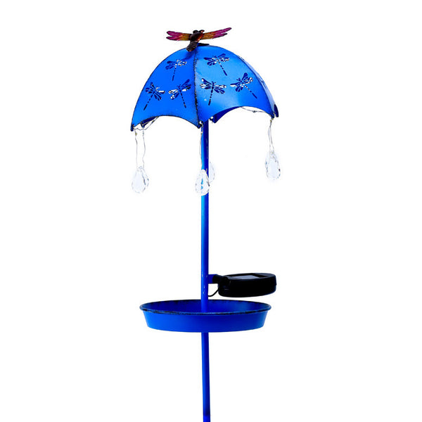 Solar Bird Feeder Floor Lamp