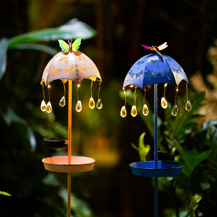 Solar Bird Feeder Floor Lamp